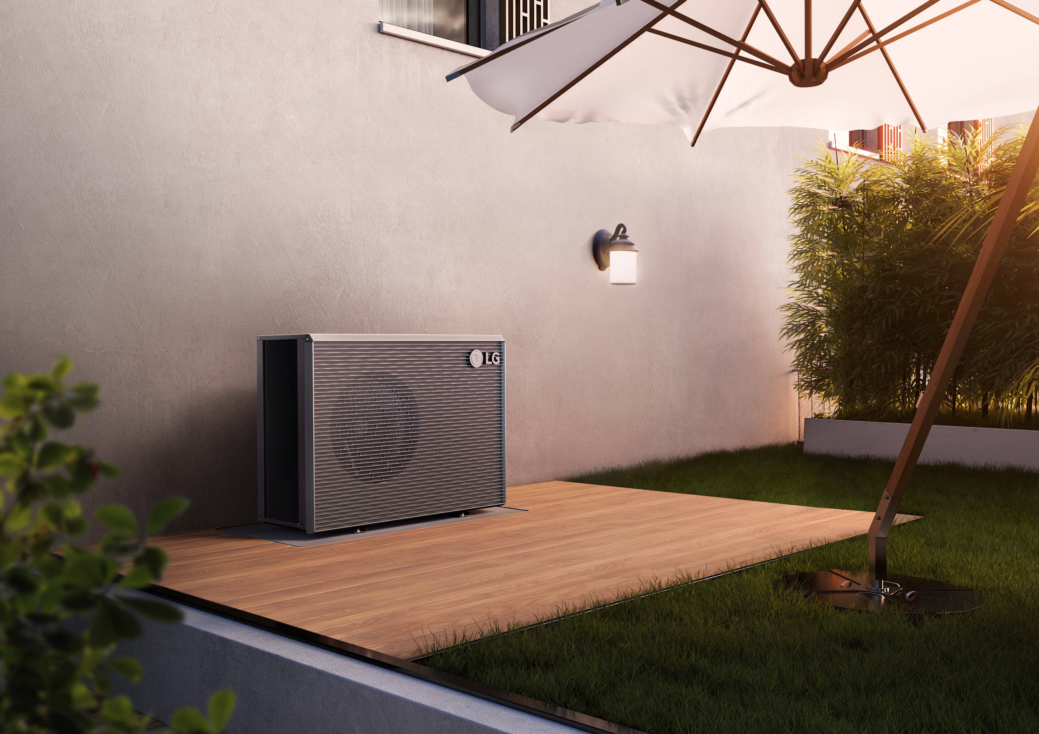 TecTum installatie warmtepomp bij woning