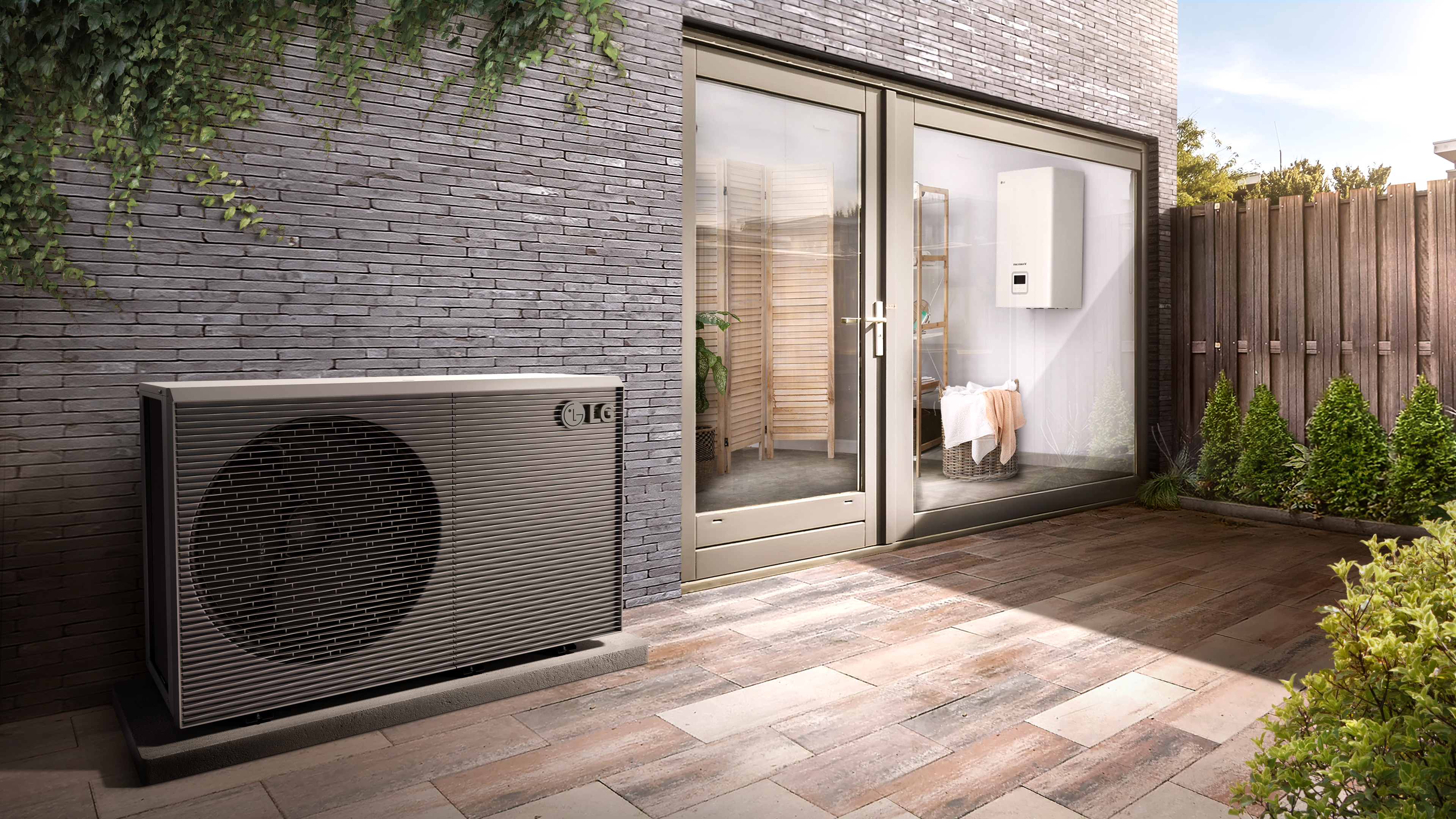 Vloerverwarming installatie in woning